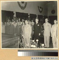 藏品(美空軍第十四航空隊司令陳納德將軍受青天白日勛章。)的圖片